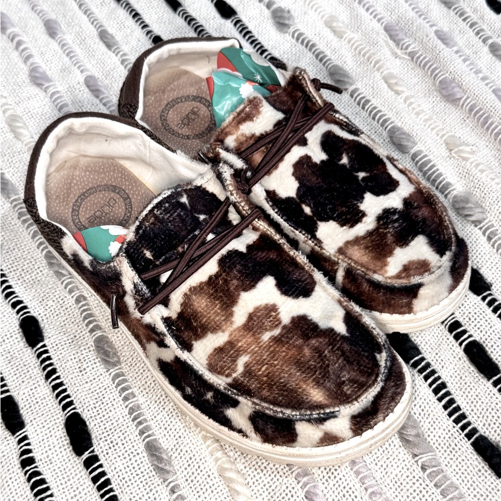 Hey dudes - cow print